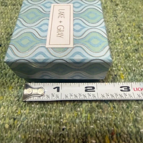 New Lake + Gray Silver Sterling Silver Cubic Zirconia Earring Set of 2 - Picture 5 of 7